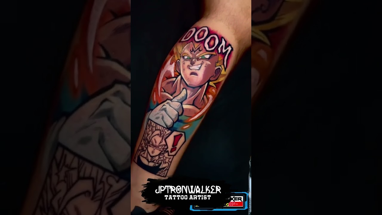 Dragon Ball Z Tattoo by Jptronwalker