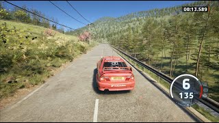 Mitsubishi Lancer EVO VI Rally Japan | EA Sports WRC Gameplay screenshot 3