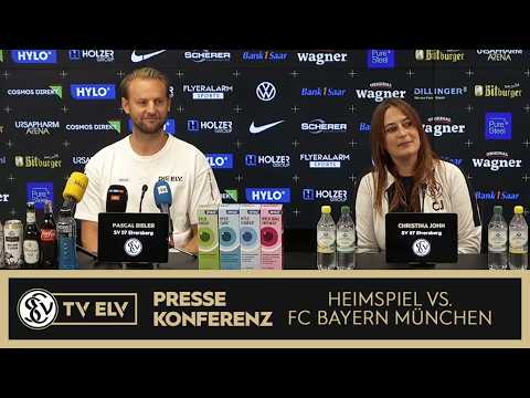 TVELV | Pressekonferenz - SV Elversberg vs. FC Bayern München | 13.09.26