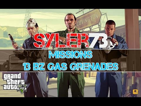 13 მხუთავი გაზის ყუმბარები (BZ Gas Grenades)