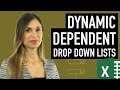 Smart Dependent Drop-Down Lists in Excel: Expandable & Exclude Blank Cells