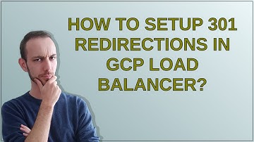 How to setup 301 redirections in GCP load balancer?