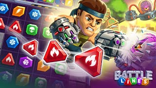 The new "Battle Lines - Puzzle Fighter" Mobile Game! screenshot 3