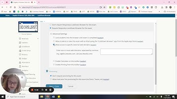 Respondus Lockdown Browser + Schoology