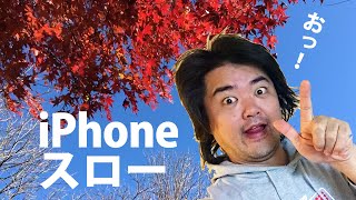 ただ iPhone 6 Plusで落葉を撮影しただけなのに超絶かっこいいスローモーション動画になった