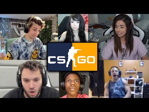 WHEN FAMOUS TWITCH STREAMERS PLAY CS:GO!