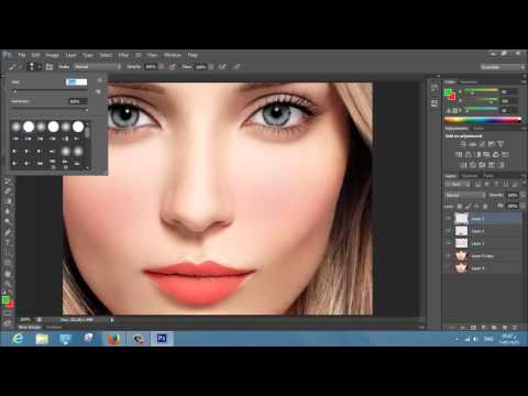 فيديو: كيفية عمل المكياج في برنامج فوتوشوب