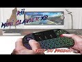 Prsentation hightech  rii mini keyboard x8