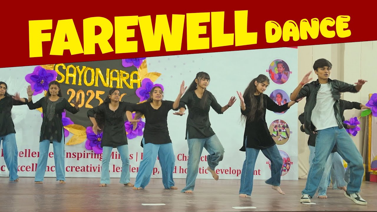Farewell Dance || Performance || Bhartiyam International School ...