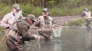 Fishing for Trout at Maramec Springs