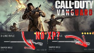 Weapon XP Vanguard Not Working? (Fix) | COD Vanguard Beta Guns Not Leveling | High Alert Glitched?