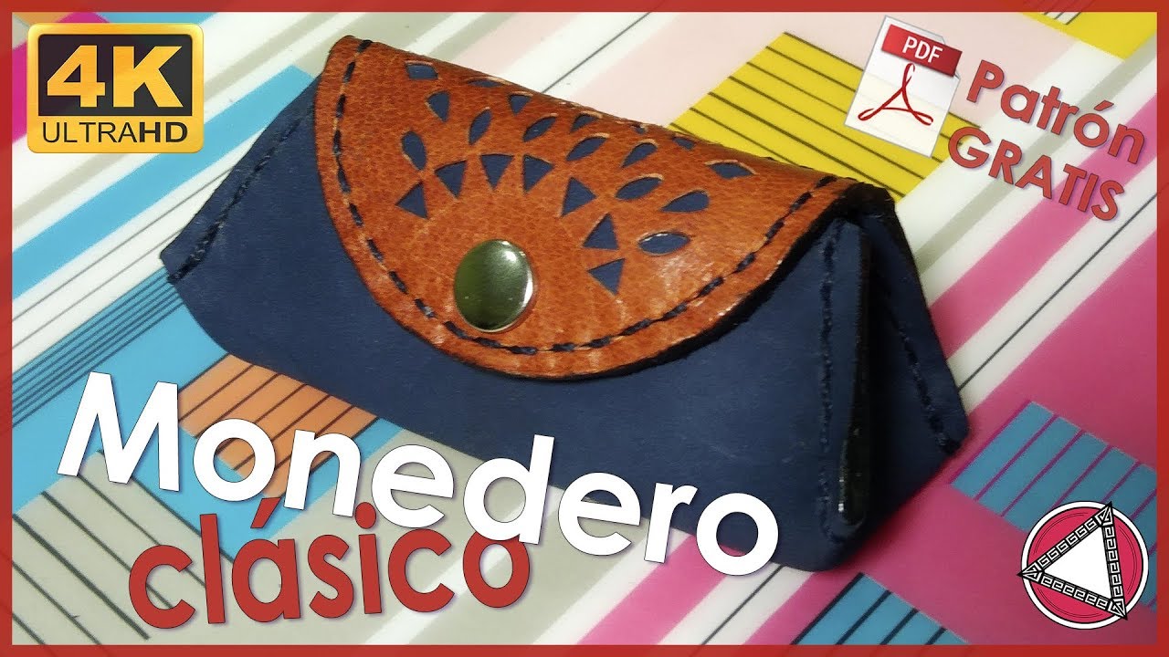 Goma Perplejo árbitro How to do a classic LEATHER WALLET #DIY #TUTORIAL - YouTube