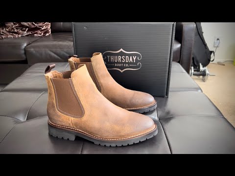 Thursday Boots Legend Chelsea Boot Review - YouTube