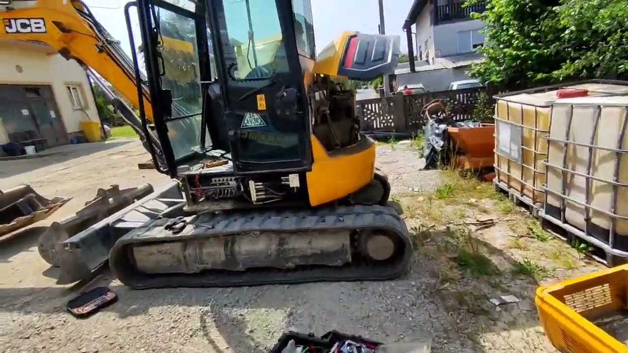 JCB 55-Z1 opet problem struja🔥