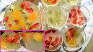 Coconut Jelly | Soft Healthy Dessert in 10 mins | Fruit Jelly | ಎಳನೀರು ಜೆಲ್ಲಿ screenshot 5