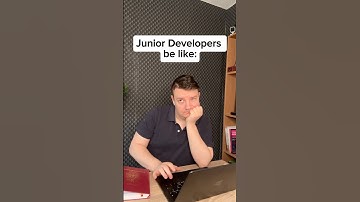 Junior Developers vs Senior Developers #developer #programmer #coder #programming #coding