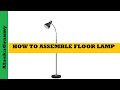 How to assemble floor lamp easy lepower gooseneck lamp from amazon