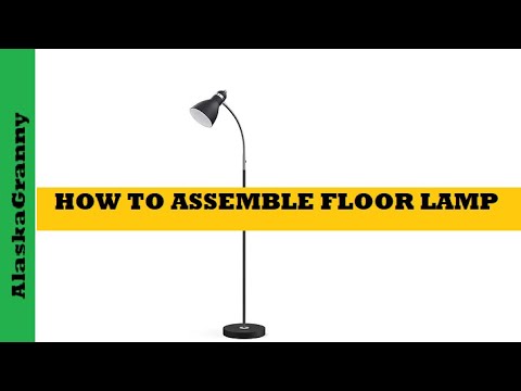 How To Assemble Floor Lamp Easy LEPOWER Gooseneck Lamp From Amazon ...