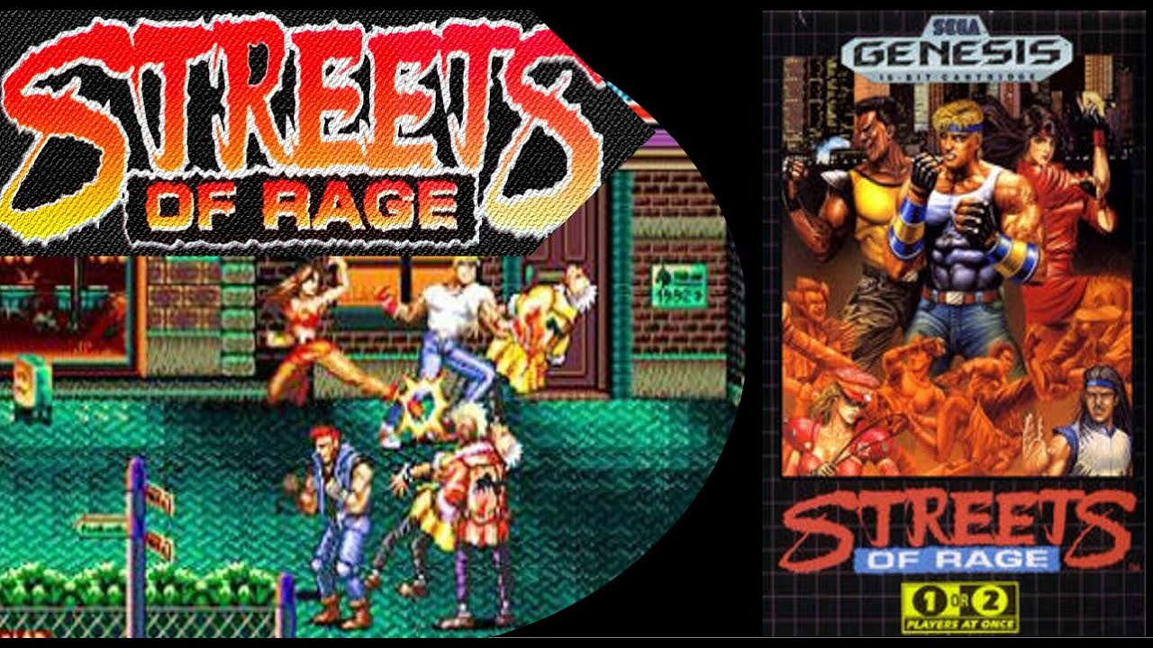 STREETS OF RAGE! 1991 SEGA GENESIS RETRO GAME RETROARCH🎮💪🚨1991 SEGA