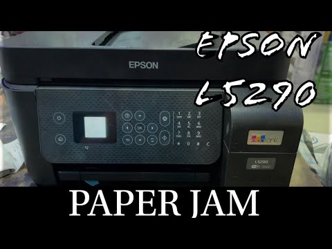 Epson L5290 Paper Jam fix 🦾 - YouTube