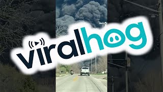 Sky Fills With Smoke From Richmond Fire || ViralHog