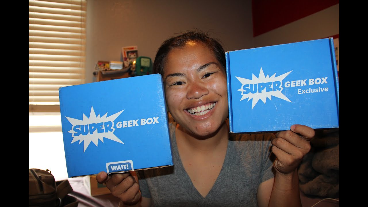 2015 July Super Geek Box Unboxing - [Ultimate Pixels] - YouTube