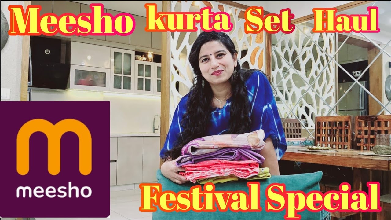 Meesho kurta set haul l Meesho kurta set haul under 850 l Meesho haul l Meesho kurta haul party wear