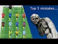 Top 5 Fantasy Premier League mistakes to avoid