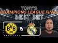 UEFA Champions League Final Picks and Predictions | Dortmund vs Real Madrid Best Bets June 1