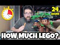 How Much LEGO Can I Build in 24 Hours?