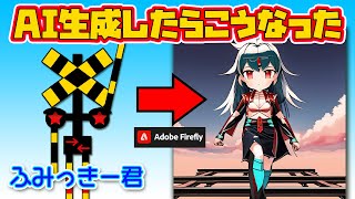 【無理難題】AIにふみっきー君を生成してもらったらこうなった【アドビファイアフライ】