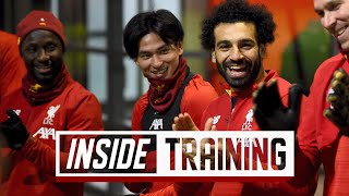Inside Training: Extended behind-the-scenes access from Minamino's first day