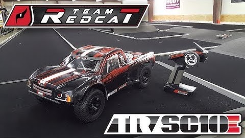 TRSC10E Running at the Track by Team Redcat