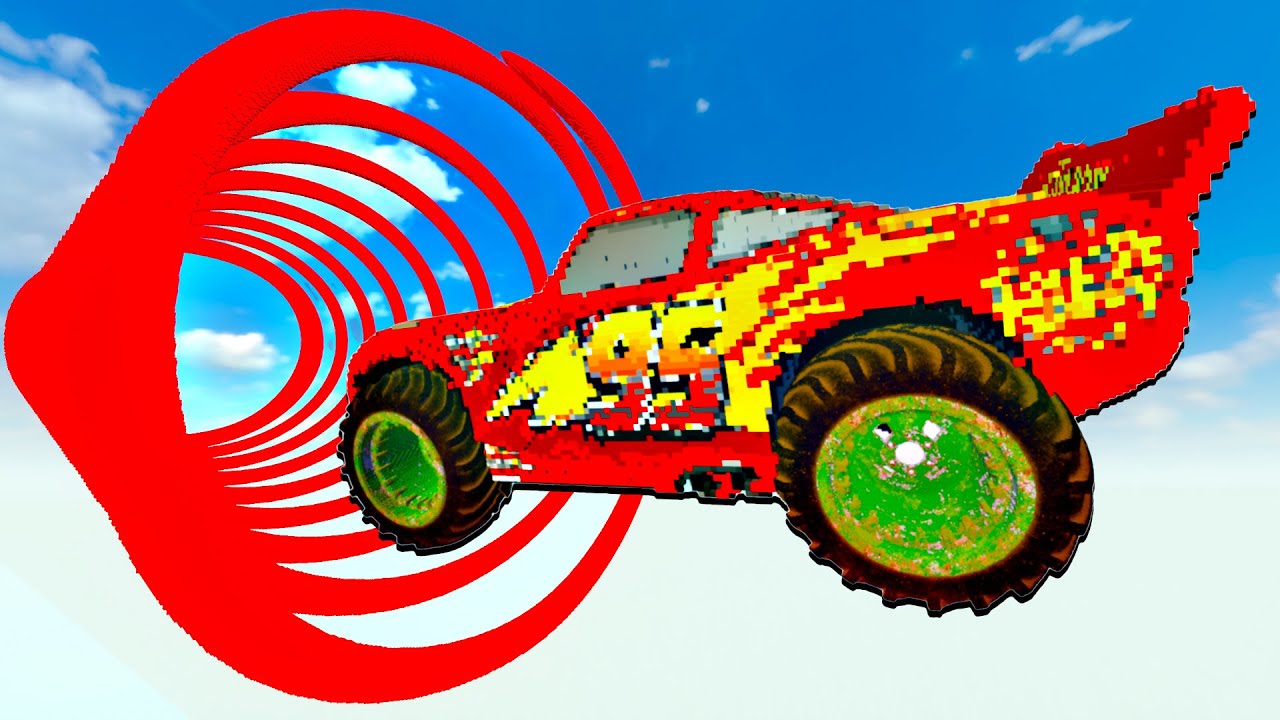 Ultimate Car Challenge: Conquering the Extreme Twisting Loop in Teardown Game