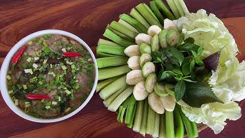 MẮM LÓC CHƯNG THỊT BA CHỈ. #đamchatquehuong