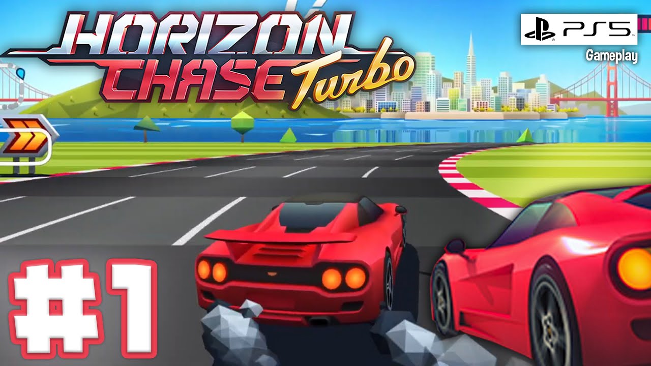 Horizon Chase Turbo - Gameplay Walkthrough No Commentary - Part 1 (PS5)