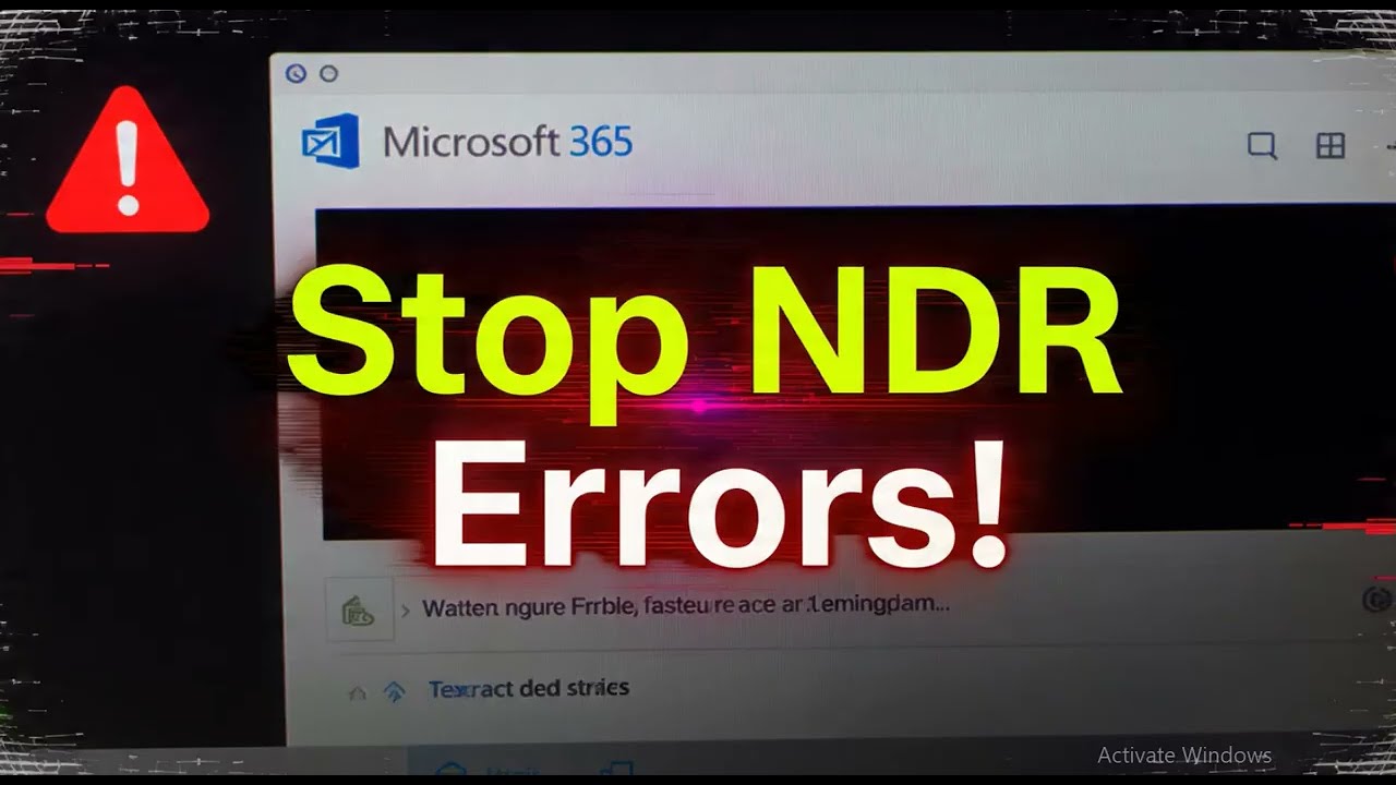 How to stop NDR errors when users report emails as Not Junk in Microsoft 365