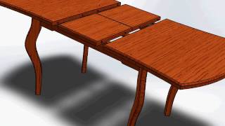 Kitchen table - SolidWorks Assembly video
