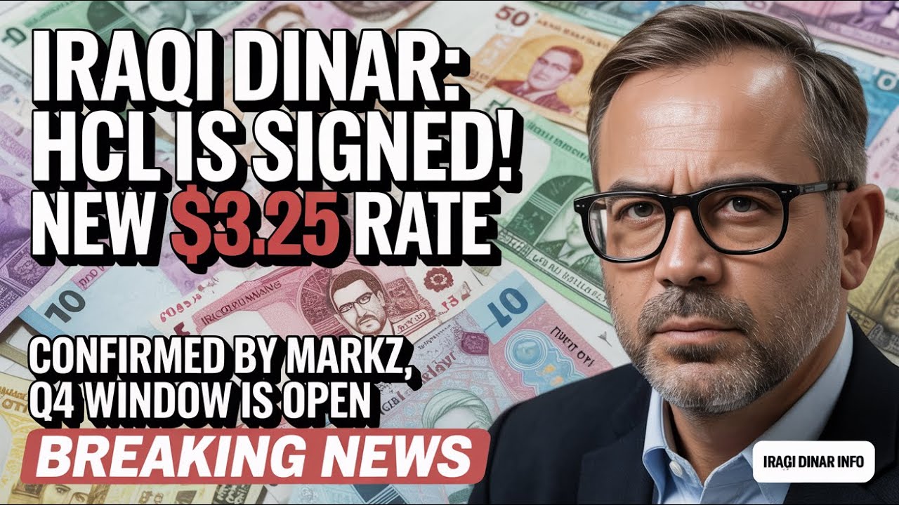 Iraq Finalizes HCL Deal — New Exchange Rate finally Reveled?⚡️iqd & vnd News 🔊Iraqi Dinar