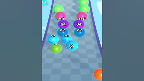 BALL RUN 2048 🎱✨ - #Shorts - All Levels Gameplay Walkthrough Android, iOS v.6