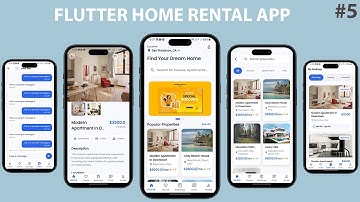 Complete Flutter Firebase Home Rental App - Main Layout with Bottom Nav | Speed Code (Part 5) | 2025