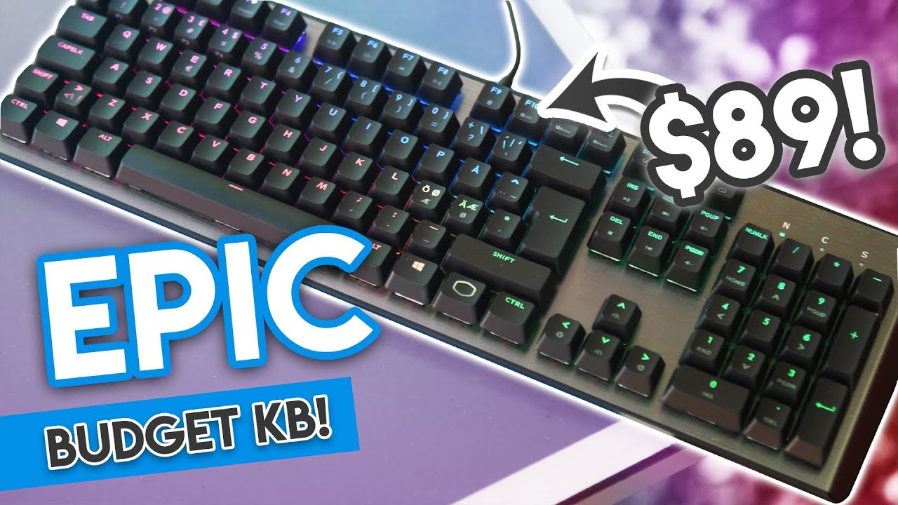 This Mechanical Keyboard Is Too Good Cooler Master Ck550 Review Youtube