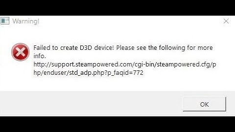 🚩 Failed to create D3D device!