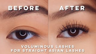 HOW TO GET VOLUMINOUS LONG EYELASHES WITH STRAIGHT ASIAN LASHES (MY LASH ROUTINE)
