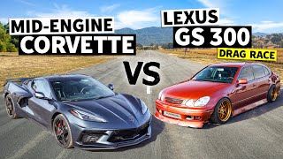 Is Hert’s 600hp GS 300 Faster than a C8 Corvette? // THIS vs THAT