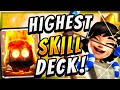 NEW HIGHEST SKILL DECK in CLASH ROYALE JUST GOT BUFFED!