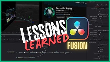 Motion Graphics in Davinci Resolve: Lessons Learned From Using Fusion!