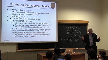 Robotics 1 - Prof. De Luca Lecture 27 (5 Dec 2014)