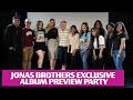 Jonas Brothers iHeartRadio Exclusive Album Preview Party