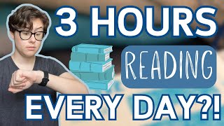 I tried reading for 3 hours every day for a week and THIS is what happened...